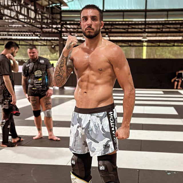 Phantom Athletics MMA Shorts Fusion-R - Whiteout