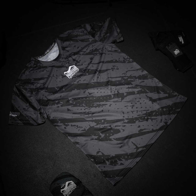 Phantom Athletics T-Shirt EVO Camo Tiger - Grau