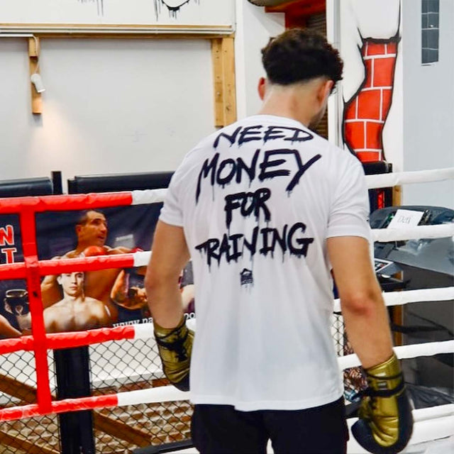 Phantom Athletics T-Shirt EVO Need Money For Training - Weiß