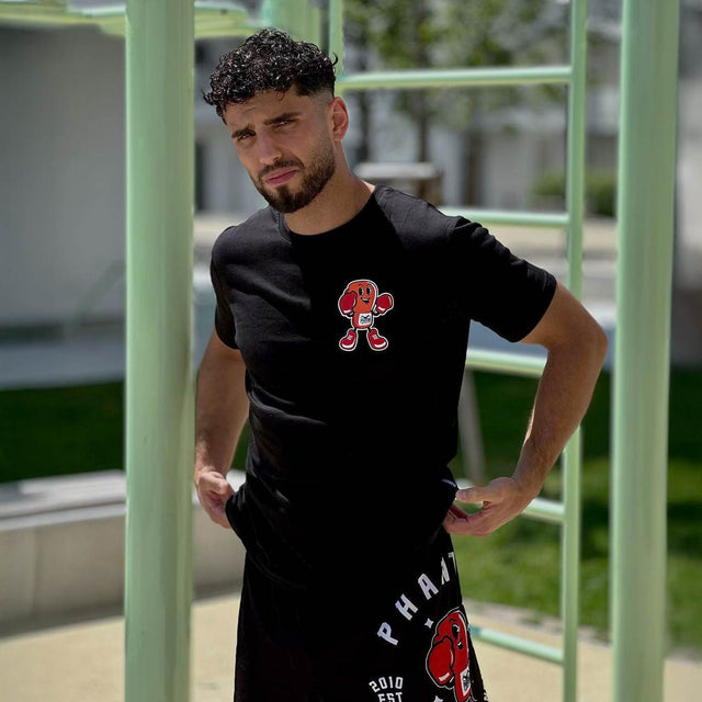 Phantom Athletics MMA Shorts EVO Punchy - Schwarz/Rot