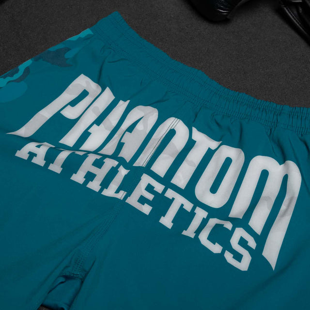 Phantom Athletics MMA Shorts EVO Warfare - Marineblau Camo