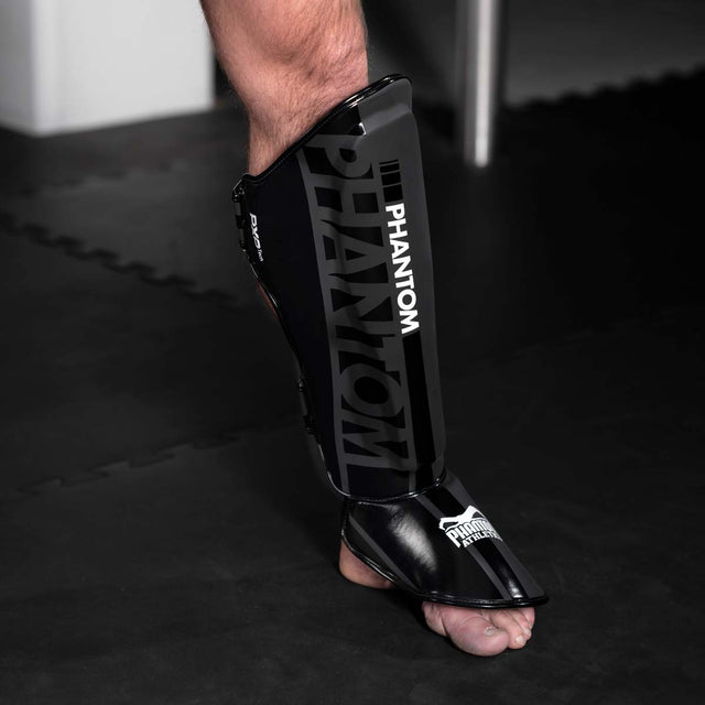 Phantom Athletics Schienbeinschoner APEX Striking - Schwarz/Grau