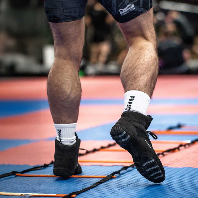 Phantom Athletics Ringerschuhe Tactic - Schwarz/Gelb