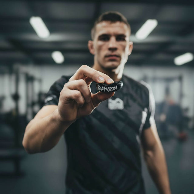 Phantom Athletics Mundschutz Elite Ruthless - Schwarz/Weiß
