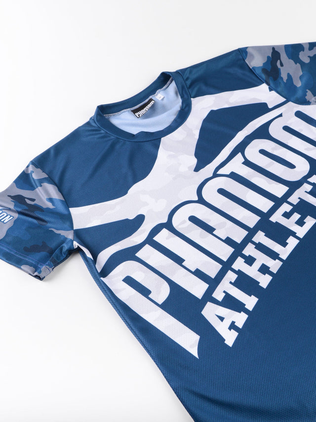 Phantom Athletics Trainingsshirt EVO Warfare - Marineblau Camo