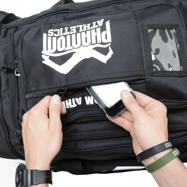 Phantom Athletics Sporttasche 'Team' - Schwarz/Weiss - The Fight Company Deutschland