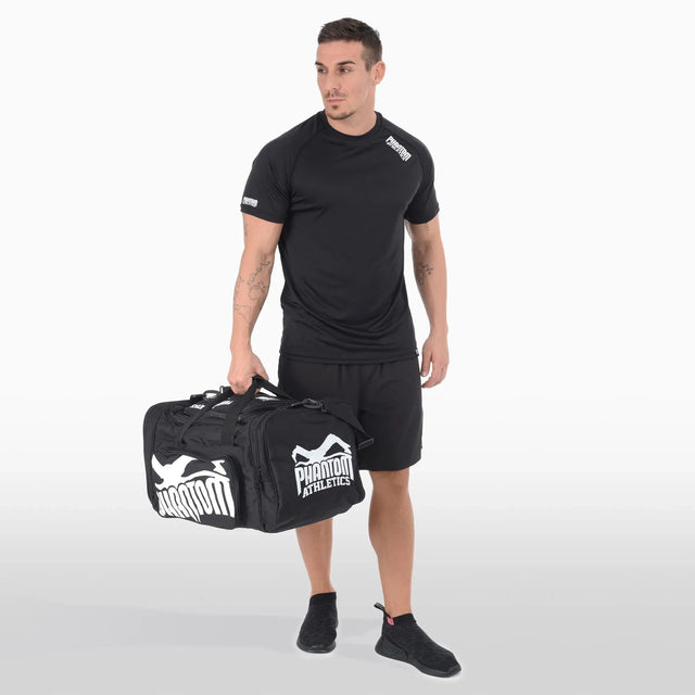 Phantom Athletics Sporttasche 'Team' - Schwarz/Weiss - The Fight Company Deutschland