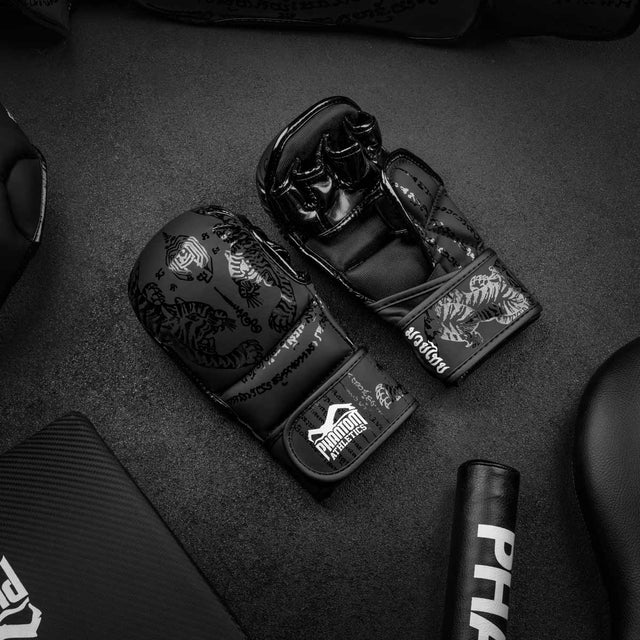 Phantom Athletics MMA Handschuhe Sparring Muay Thai - Schwarz