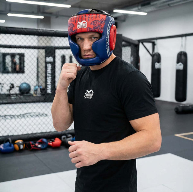 Phantom Athletics Kopfschutz Muay Thai - Blau