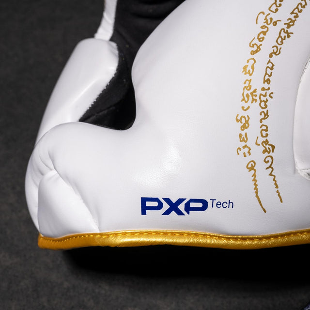 Phantom Athletics Kopfschutz Muay Thai - Weiß/Gold