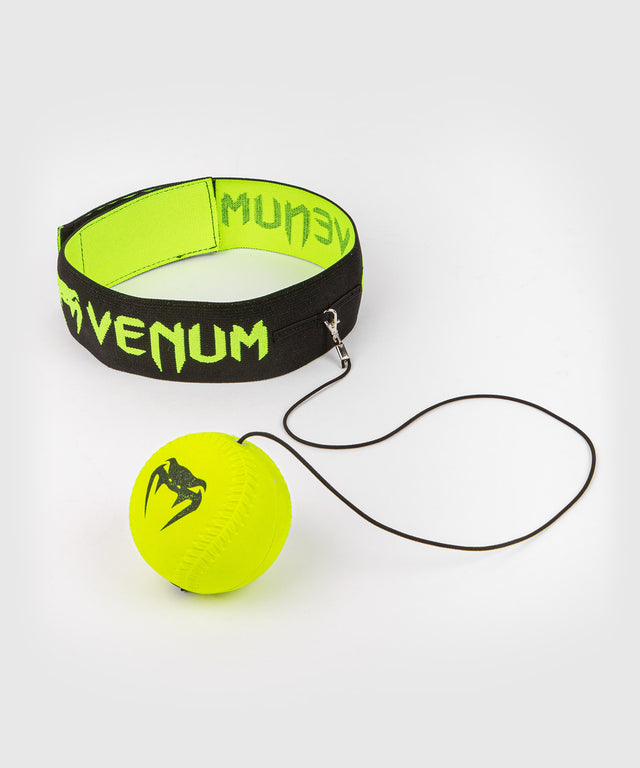 Venum Reflex Bal - Schwarz/Neon Gelb