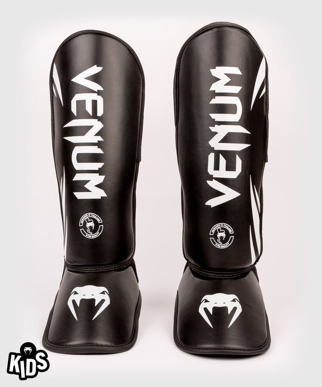 Venum Schienbeinschoner Challenger Kids - Schwarz/Weiss