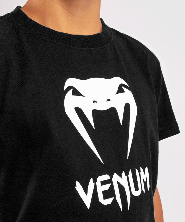 Venum T-Shirt Classic Kinder – Schwarz