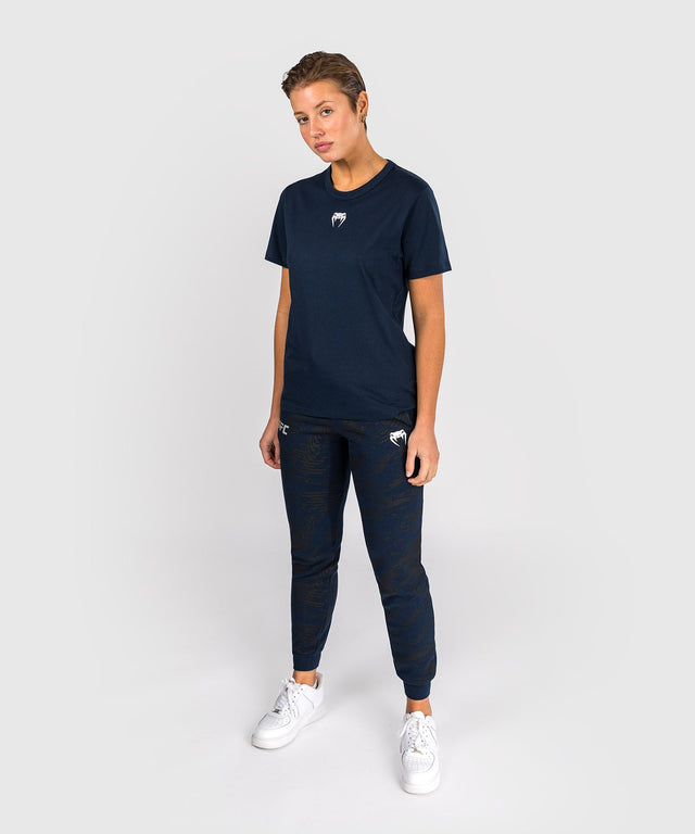 UFC Venum T-Shirt für Frauen Fusion Fight Week – Marineblau