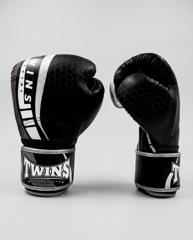 Twins Boxhandschuhe BGVL15 – Schwarz/Grau/Weiss