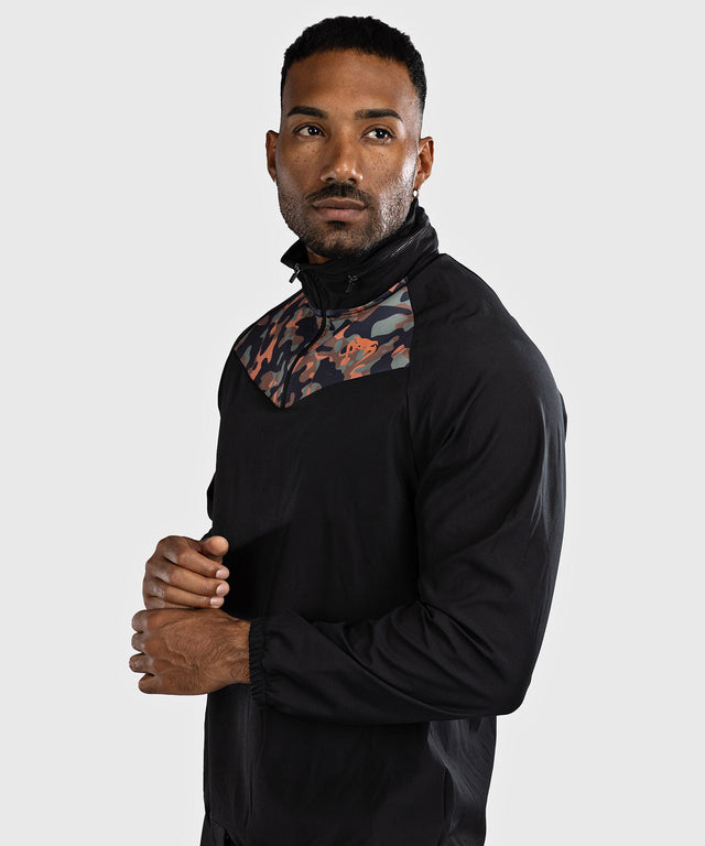 Venum Trainingsjacke Jungle Ops – Schwarz/Khaki Camo