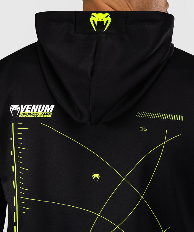 Venum Training Camp 4.0 Full-Zip Hoodie – Schwarz/Neongrün