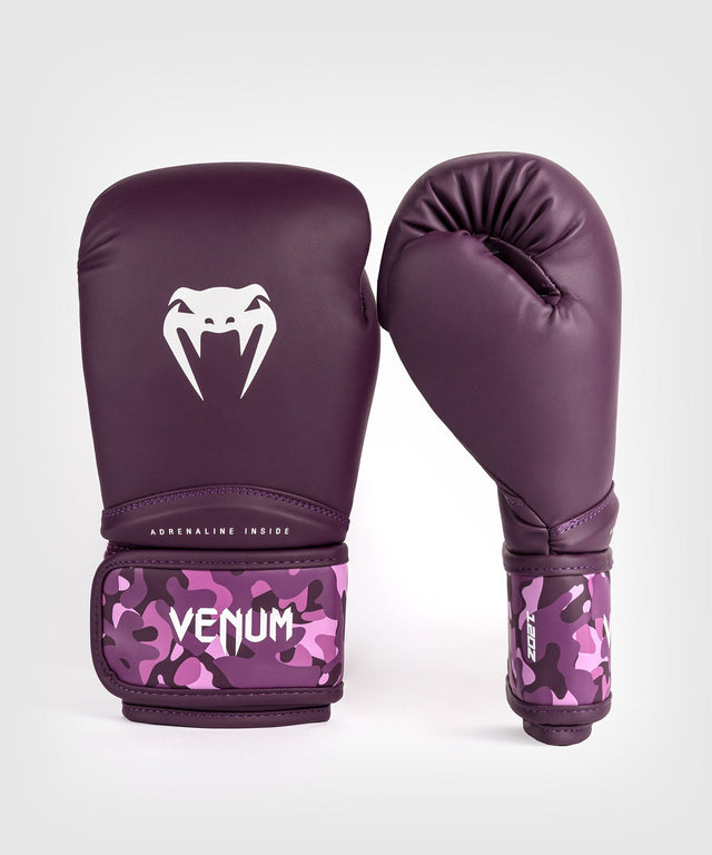 Venum Boxhandschuhe Iris – Lila/Camo-Rosa