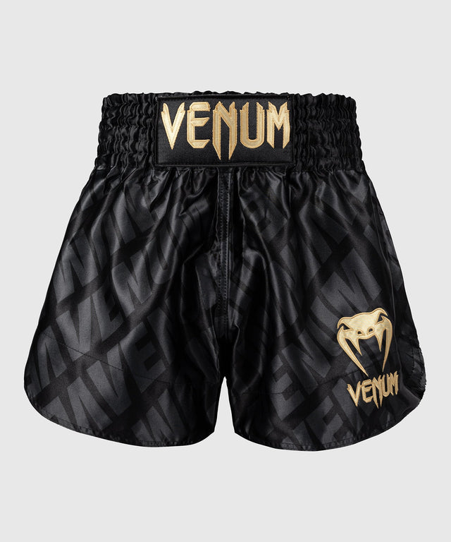 Venum Muay-Thai-Shorts Contender XT – Schwarz