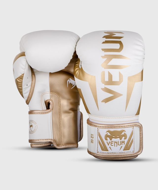 Venum Boxhandschuhe Elite - Weiss/Gold