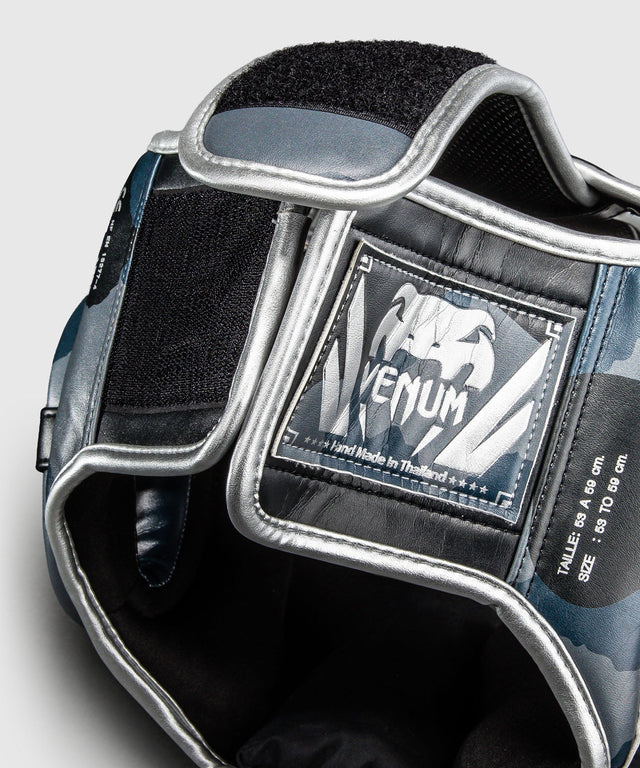Venum Kopfschutz Elite Camo - Dunkelblau/Blau