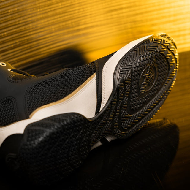 Hayabusa x Mayweather Boxschuhe Champ - Schwarz/Weiss