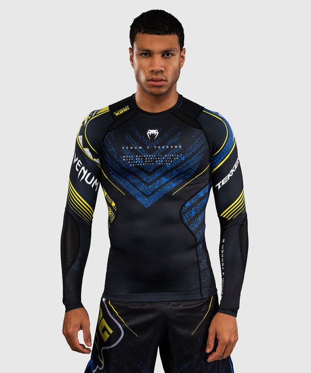 Venum Rashguard TEKKEN 8 King - Schwarz/Gelb - Foto 1