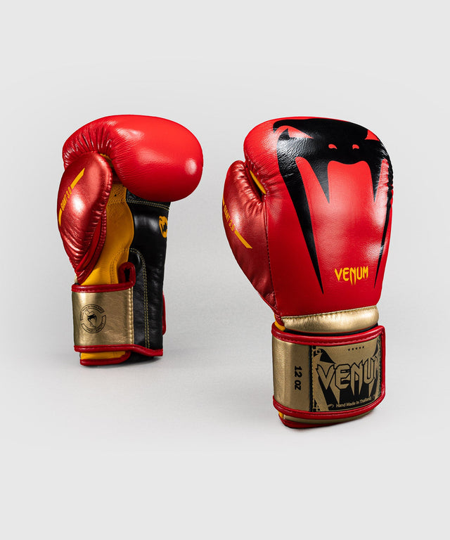Venum Boxhandschuhe Giant 3.0 - Rot/Gelb/Gold