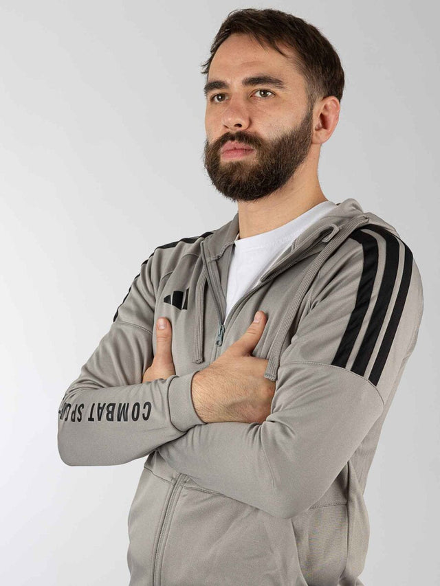 Adidas Trainingsjacke Community Sports - Grau/Schwarz