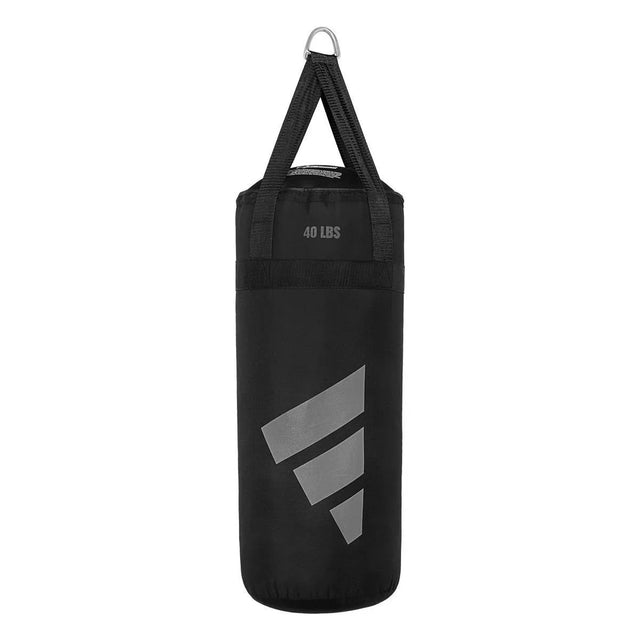 Adidas Boxhandschuhe + Boxsack für Kinder – Grau/Schwarz