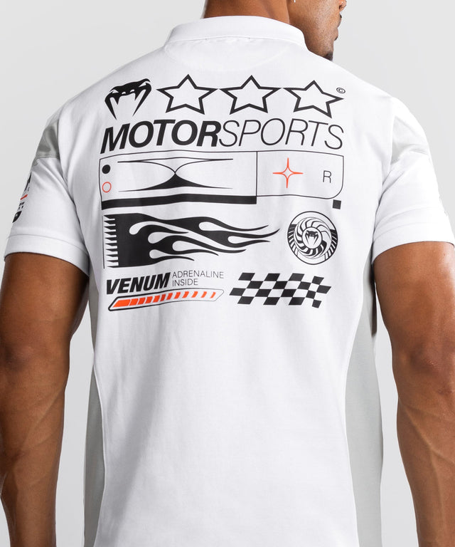 Venum Motorsport Polo - Weiß