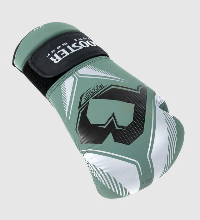 Booster Boxhandschuhe Bangkok - Grün/Silber/Schwarz - The Fight Company Deutschland
