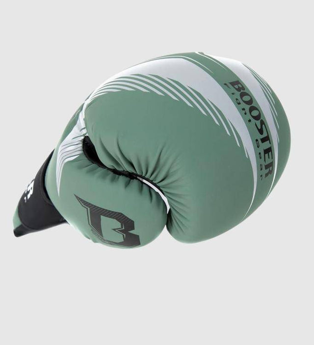Booster Boxhandschuhe Bangkok - Grün/Silber/Schwarz - The Fight Company Deutschland