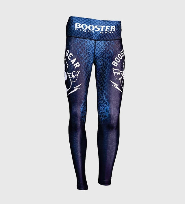Booster Leggings Amazon - Schwarz/Blau - The Fight Company Deutschland