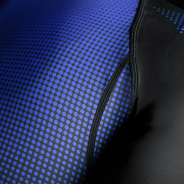 Hayabusa Rashguard Pro Ranked Kurzarm Damen - Blau