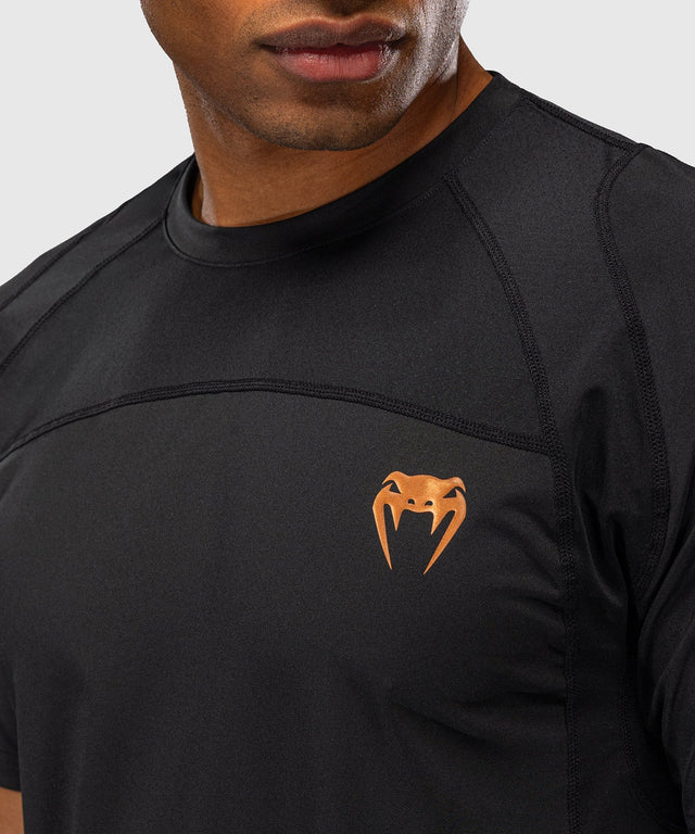 Venum T-Shirt G-Fit Revolution Dry Tech - Schwarz/Kupfer