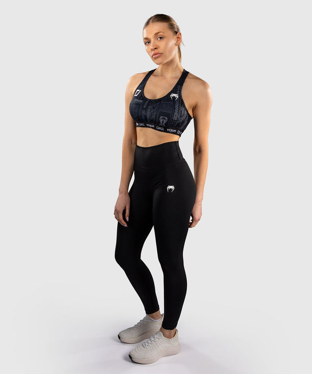 Venum Karate Combat Sport-BH - Schwarz/Grau