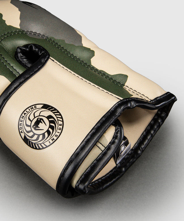 Venum Boxhandschuhe Elite - Khaki/Offwhite