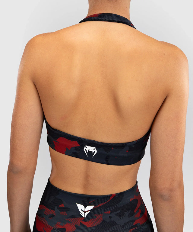 Venum x Sophia Rose Damen Sport-BH – Urban Red Camo