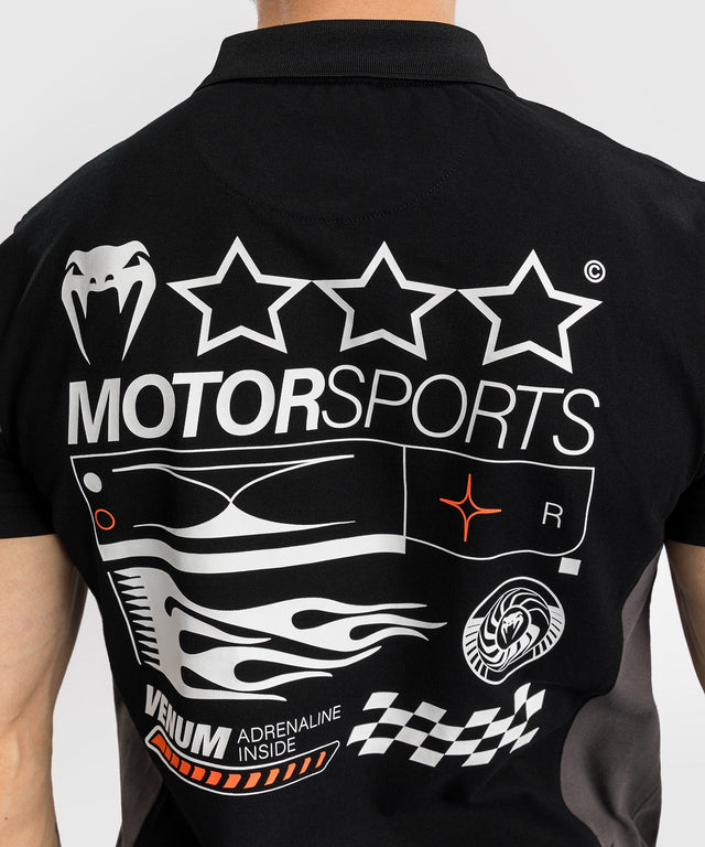 Venum Motorsport Polo - Schwarz