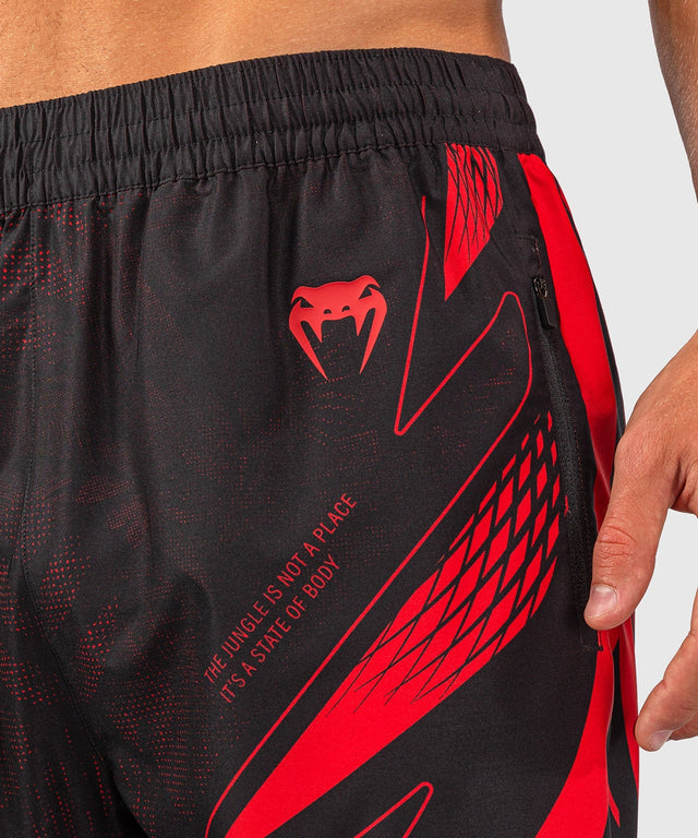 Venum Trainingsshorts Amazonia Reborn - Schwarz/Rot