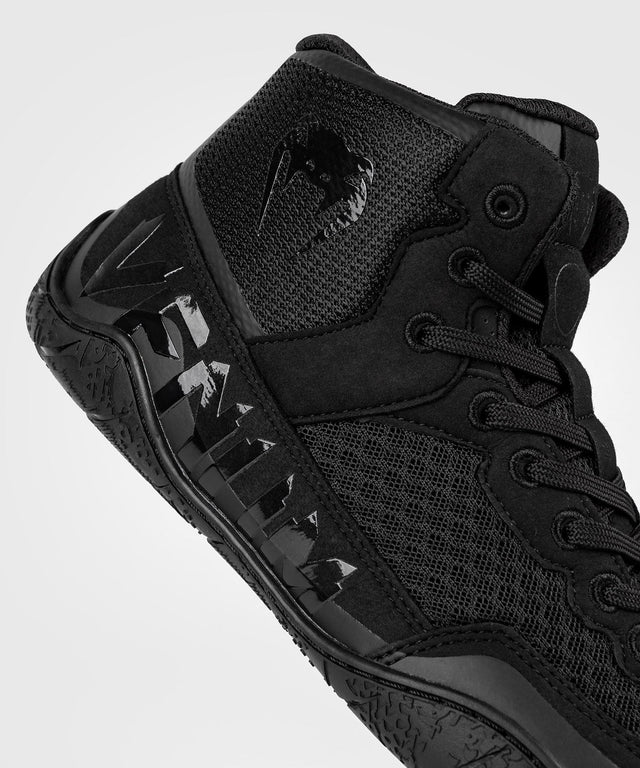 Venum Wrestling Schuhe Elite - Schwarz