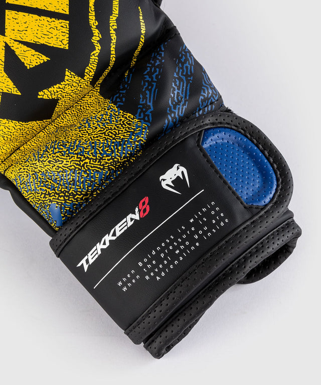 Venum MMA Handschuhe x TEKKEN 8 King - Schwarz/Gelb