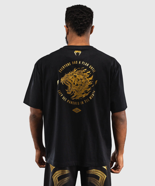 Venum x Mike Tyson T-Shirt Tiger - Schwarz/Gold