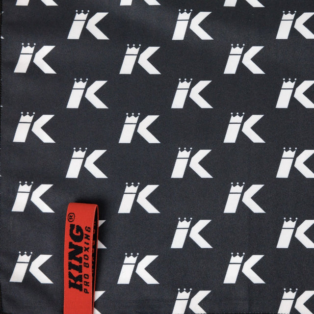 King Pro Boxing Handtuch Ring Ready - Schwarz