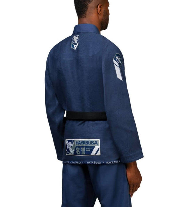 Hayabusa BJJ Gi Ascend Lightweight - Donkerblauw - The Fight Company Deutschland