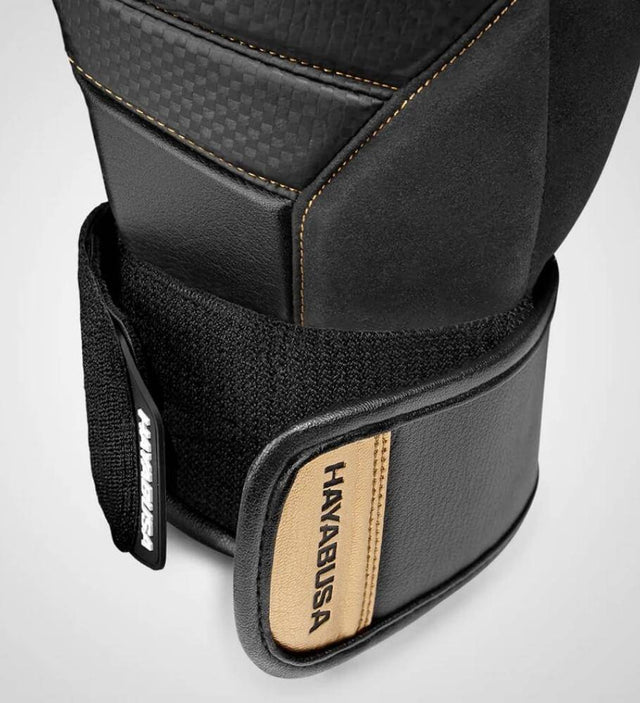 Hayabusa Boxhandschuhe T3 - Schwarz/Gold - The Fight Company Deutschland
