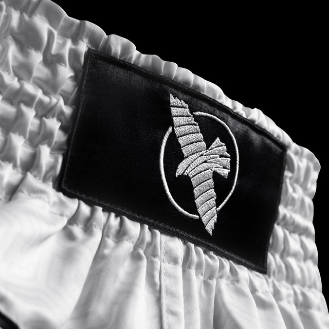 Hayabusa Muay-Thai-Shorts Core - Weiss