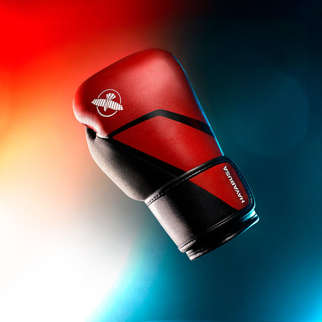 Hayabusa Boxhandschuhe E1 - Rot/Schwarz