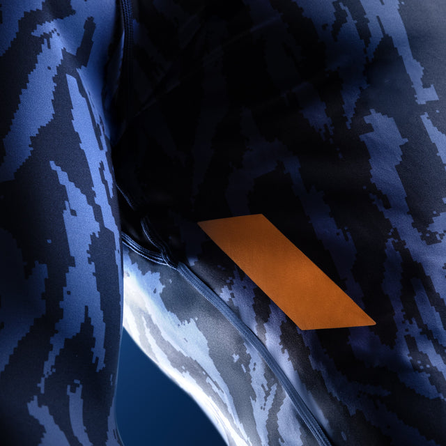 Hayabusa Rashguard Apex Langarm - Dunkelblau